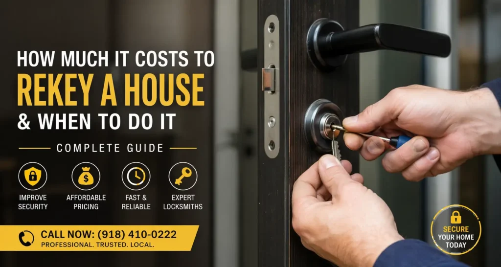 How Much It Costs to Rekey a House and When to Do It